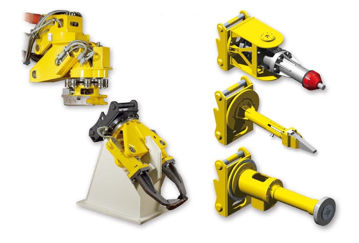 ANDROMAT® Quick Change System — interchangeable tool attachments